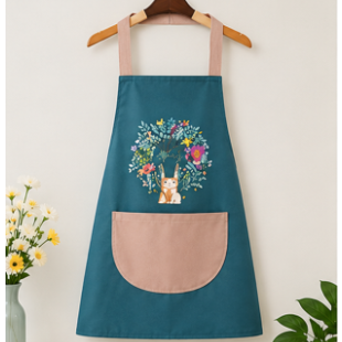 Kitchen Apron with Front Pocket – Stylish & Practical for Everyday Use.