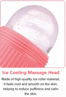 Beauty Face Ice Roller – Reusable Facial Massager for Glowing Skin